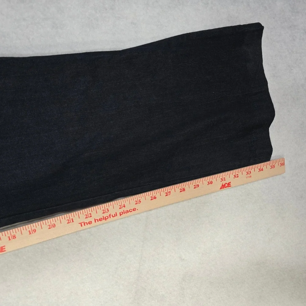 Kut from the Kloth Trouser Flare Dark Wash Indigo Jeans KP0078MA1SF Size 14